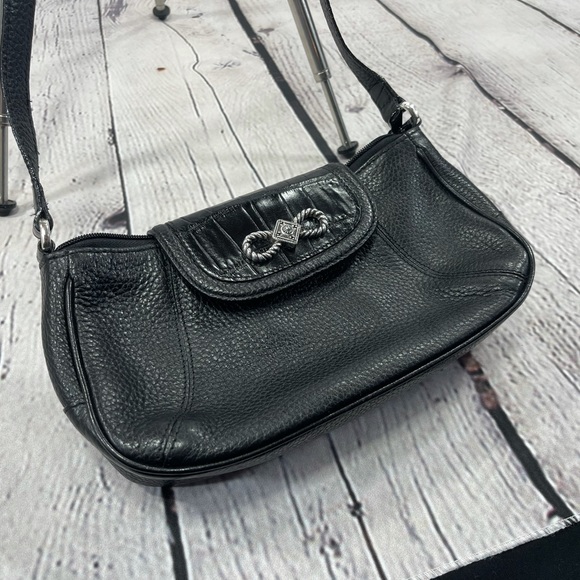 Brighton Leather Small Flap Bag - Picture 3 of 11